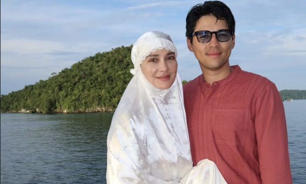 Lebaran Perdana Sebagai Pasutri, Luna Maya & Maxime Bouttier