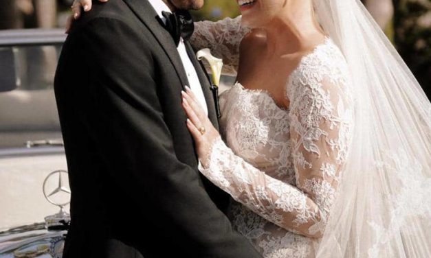 Sah Jadi Suami Istri! Potret Bahagia Perrie Edwards & Alex Oxlade