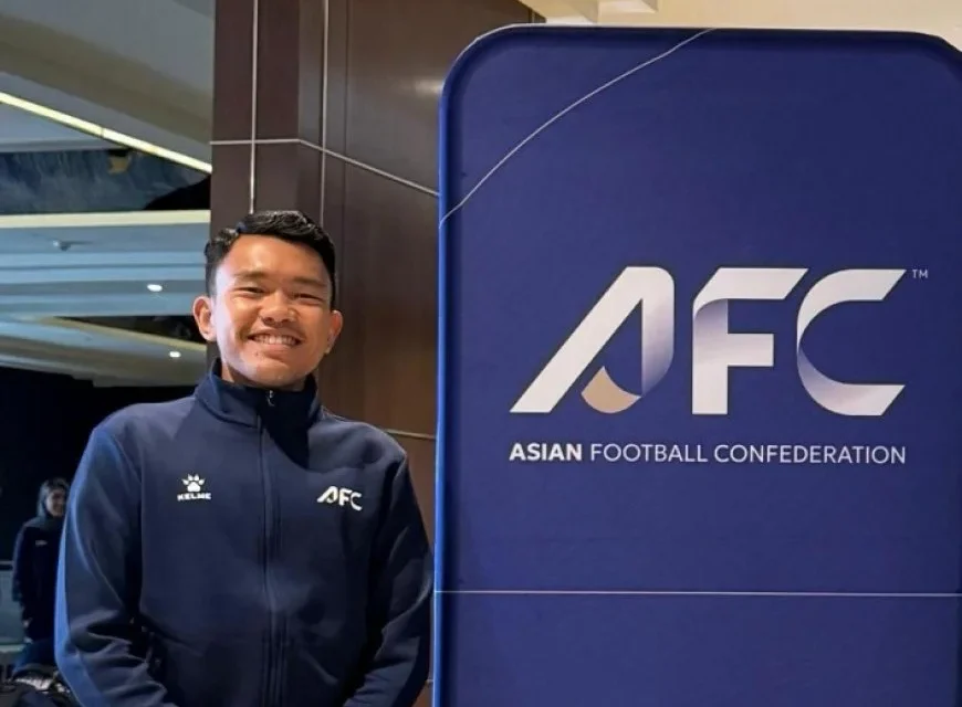 Bangga! Naufal Adya Fairuski Resmi Masuk Panel Wasit Elite AFC