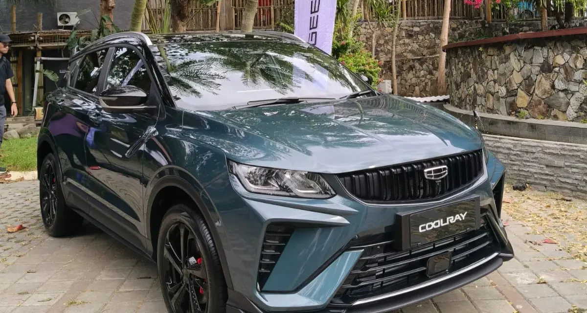 SUV Turbo Baru! Geely Coolray Mengaspal & Tenaga 174 PS